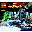 LEGO Hulk's Helicarrier Breakout 6868 Instructions
