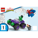 LEGO Hulk vs. Rhino Truck Showdown 10782 Anweisungen