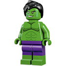 LEGO Hulk with Tousled Hair Minifigure