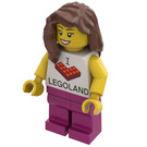 LEGO I Brick LEGOLAND - Female Minifigure