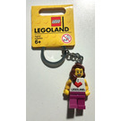 LEGO I Brique LEGOLAND Clé Chaîne (Female) (851330)