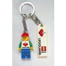 LEGO I Brick LEGOLAND Key Chain (Male) (850456)