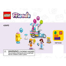 LEGO Ice Cream & Balloon Stand Set 42692 Instructions