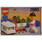 LEGO Crème glacée Seller 2885 Instructions