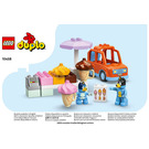 LEGO Ice Cream Trip with Bluey Set 10458 Instructions