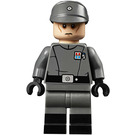 LEGO Imperial Officer s Víčko s 2 Červená a Modrá Tiles Minifigurka