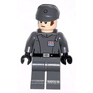 LEGO Imperial Officer med Caps med 3 Rød og Blå Tiles Minifigur