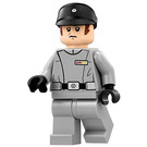 LEGO Imperial Officer with Medium Stone Gray Uniform  Minifigure