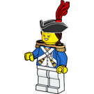 LEGO Imperial Soldat - Kvinna Kapten (Reddish Brun Hår) Minifigur