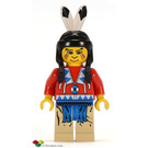 LEGO Indian Czerwony Koszula Minifigurka