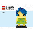 LEGO Inside Out 2: Joy, Sadness & Anxiety Set 40749 Instructions