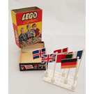 LEGO International flags, 6 flagpoles 242.2