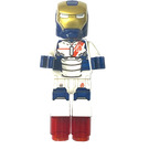 LEGO Iron Legion med Transparent Röd Fot Repulsors Minifigur