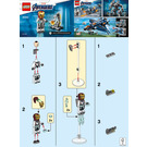 LEGO Iron Man and Dum-E Set 30452 Instructions