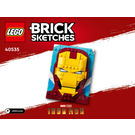 LEGO Iron Man Set 40535 Instructions