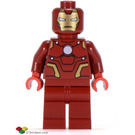 LEGO Iron Man met Dark Rood Suit minifiguur
