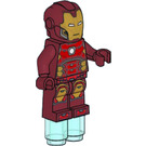 LEGO Iron Man with Hexagonal Chest Plate and Foot Repulsors Minifigure