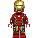 LEGO Iron Man with Mark 43 Armor with Large Helmet Visor Minifigure