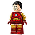 LEGO Iron Man with Pearl Gold Arms and Hair Minifigure