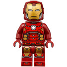 LEGO Iron Man mit Silber Hexagon auf Chest Minifigur