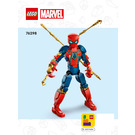 LEGO Iron Spider-Man Construction Figure 76298 Ohjeet