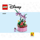 LEGO Isabela's Flowerpot Set 43237 Instructions