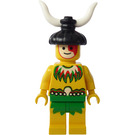 LEGO Islander con Animal Cuerno en Pelo Minifigura