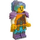 LEGO Izzie with Orange Robe with Shoulder Armor and Skirt Minifigure