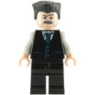 LEGO J. Jonah Jameson con Negro Chaleco y Plano Parte superior Pelo Minifigura