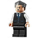 LEGO J. Jonah Jameson con Nero Gilet e Inclinato all'indietro Capelli Minifigure