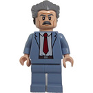 LEGO J. Jonah Jameson с Sand Син Костюм Минифигурка