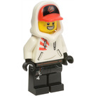 LEGO Jack Davids with White Hoodie (Smile / Grumpy) Minifigure
