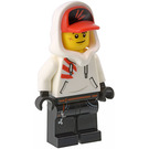 LEGO Jack Davids with White Hoodie (Smile / Scared) Minifigure