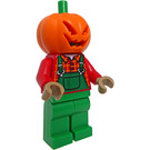 LEGO Jack-'o-Lantern Scarecrow Suit Guy