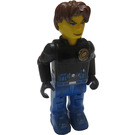 LEGO Jack Stone with Black Jacket and Blue Pants Minifigure