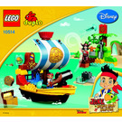 LEGO Jake's Pirate Ship Bucky 10514 Instructies