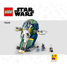 LEGO Jango Fett's Starship Set 75433 Instructions
