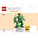 LEGO Jay's Dragon Mech Fight Set 71853 Instructions