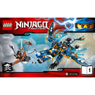 LEGO Jay's Elemental Dragon Set 70602 Instructions