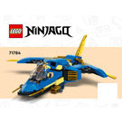LEGO Jay's Lightning Jet EVO Set 71784 Instructions