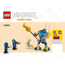 LEGO Jay's Mech Battle Pack 71805 Instruktioner