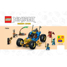 LEGO Jay's Transforming Car Set 71856 Instructions