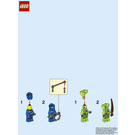 LEGO Jay Vs. Lasha 111904-1 Instrucciones