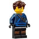 LEGO Jay met Warrig haar. Minifiguur