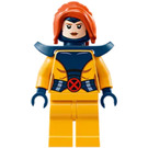 LEGO Jean Grey med Bright Lys Oransje Drakt Minifigur