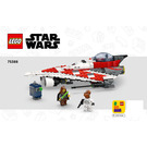 LEGO Jedi Bob's Starfighter Set 75388 Instructions