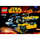 LEGO Jedi Starfighter and Vulture Droid Set 7256 Instructions