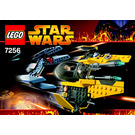 LEGO Jedi Starfighter and Vulture Droid 7256 Instrukcje