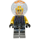 LEGO Jellyfish Thug Man Minifigur utan halsfäste, med skägg