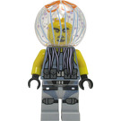 LEGO Jellyfish Thug Man minifiguur zonder nekbeugel, met sik